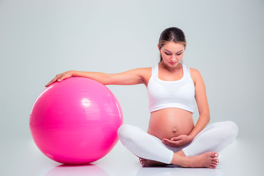Aula de Pilates para grávidas: uma aula passo a passo