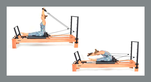 Spine-Stretch - Exercícios de Pilates no Reformer