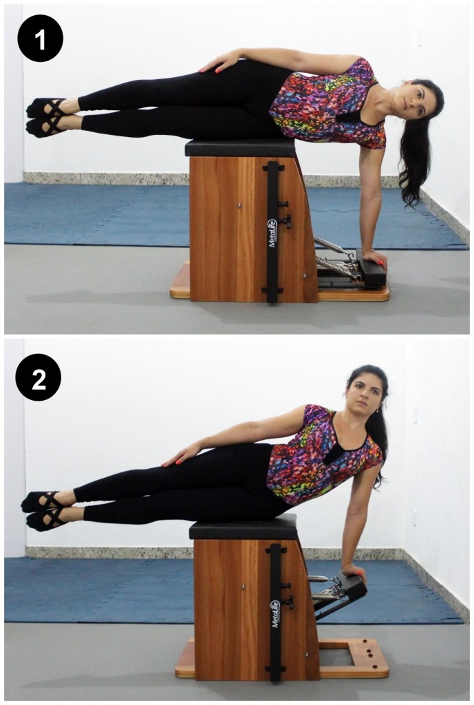 Sidebends na chair Blog Pilates