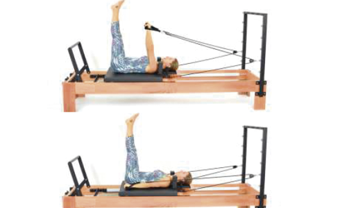 Pilates no Reformer-Arms Up and Down