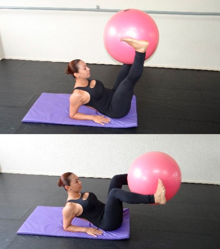 Bend-&-Stretch Vantagens de trabalhar exercícios de Pilates com a bola (+5 exercícios passo a passo)