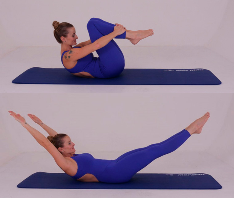 How To Do: A Double-Leg Stretch