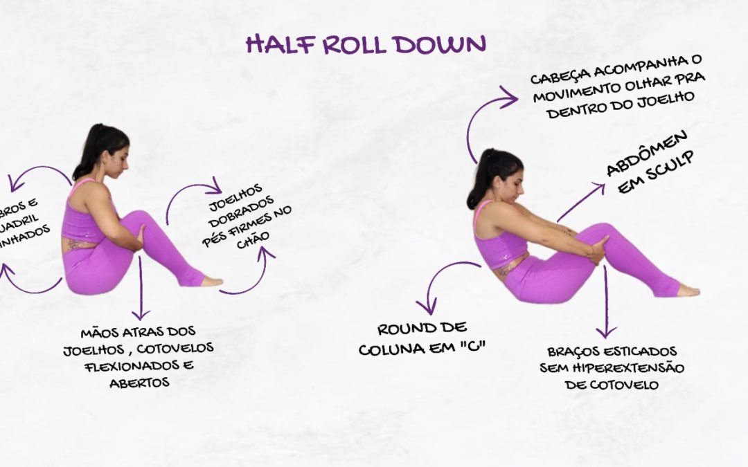 Half Roll Down – exercícios para a coluna