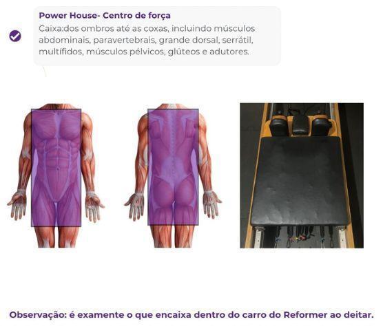 avaliação inicial no Pilates power house